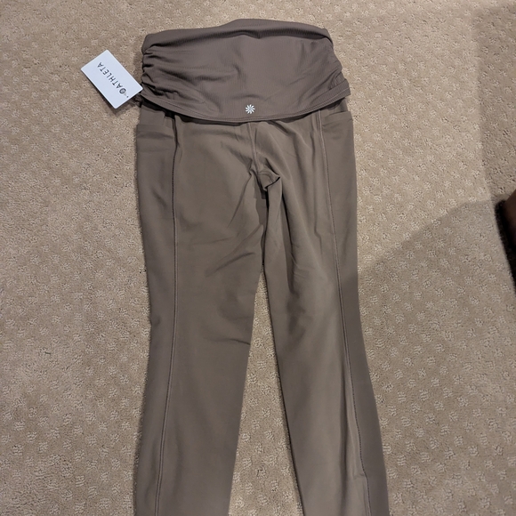 Athleta Brown High-Rise Leggings - Picture 2 of 3